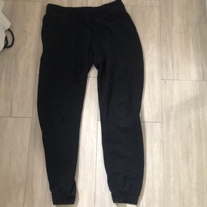 H$M BLACK SWEATPANTS
